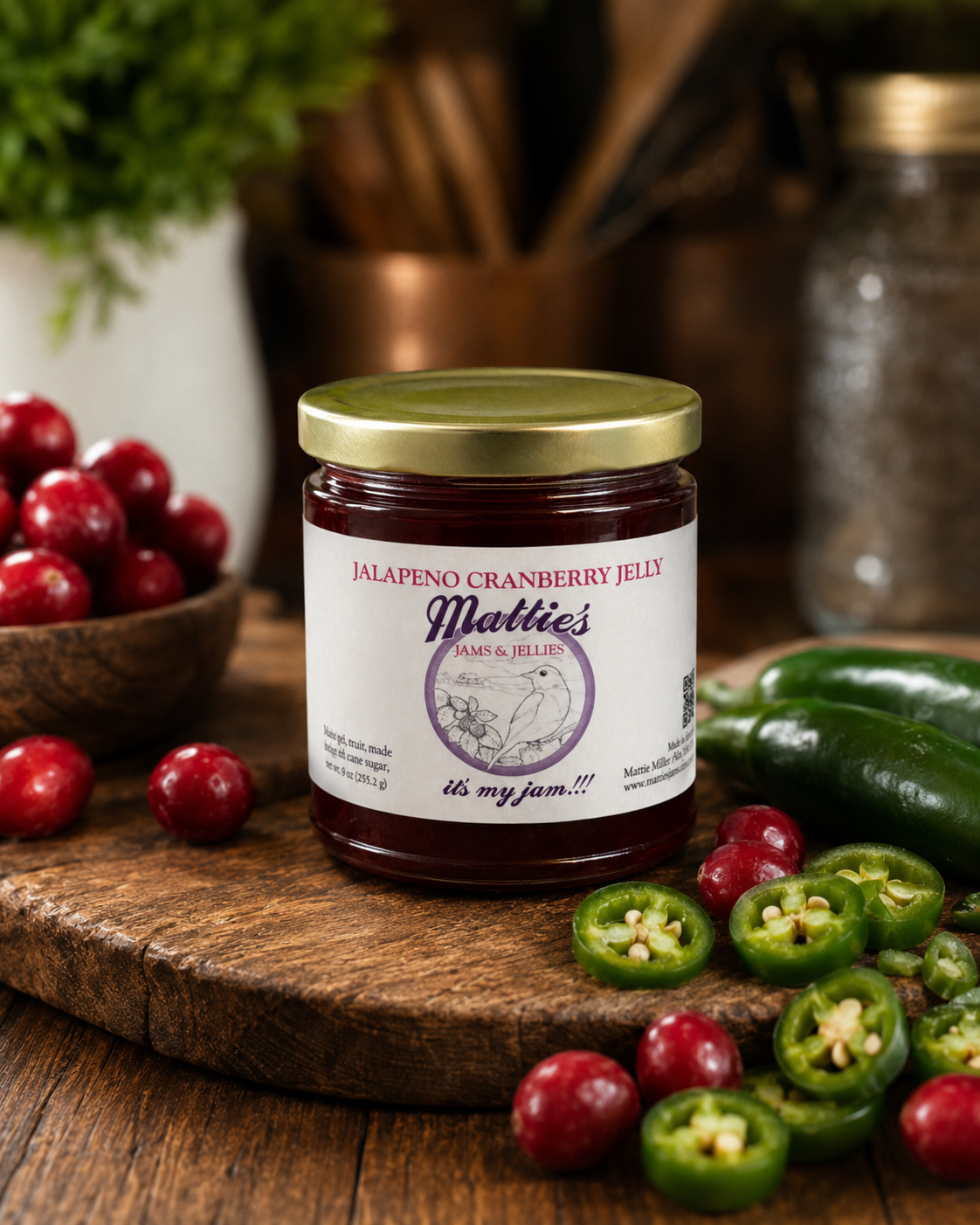 Jalapeno Cranberry Jelly