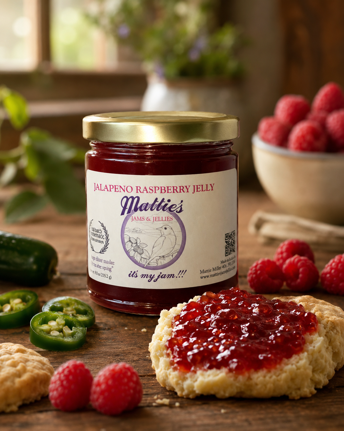 Jalapeno Raspberry Jelly