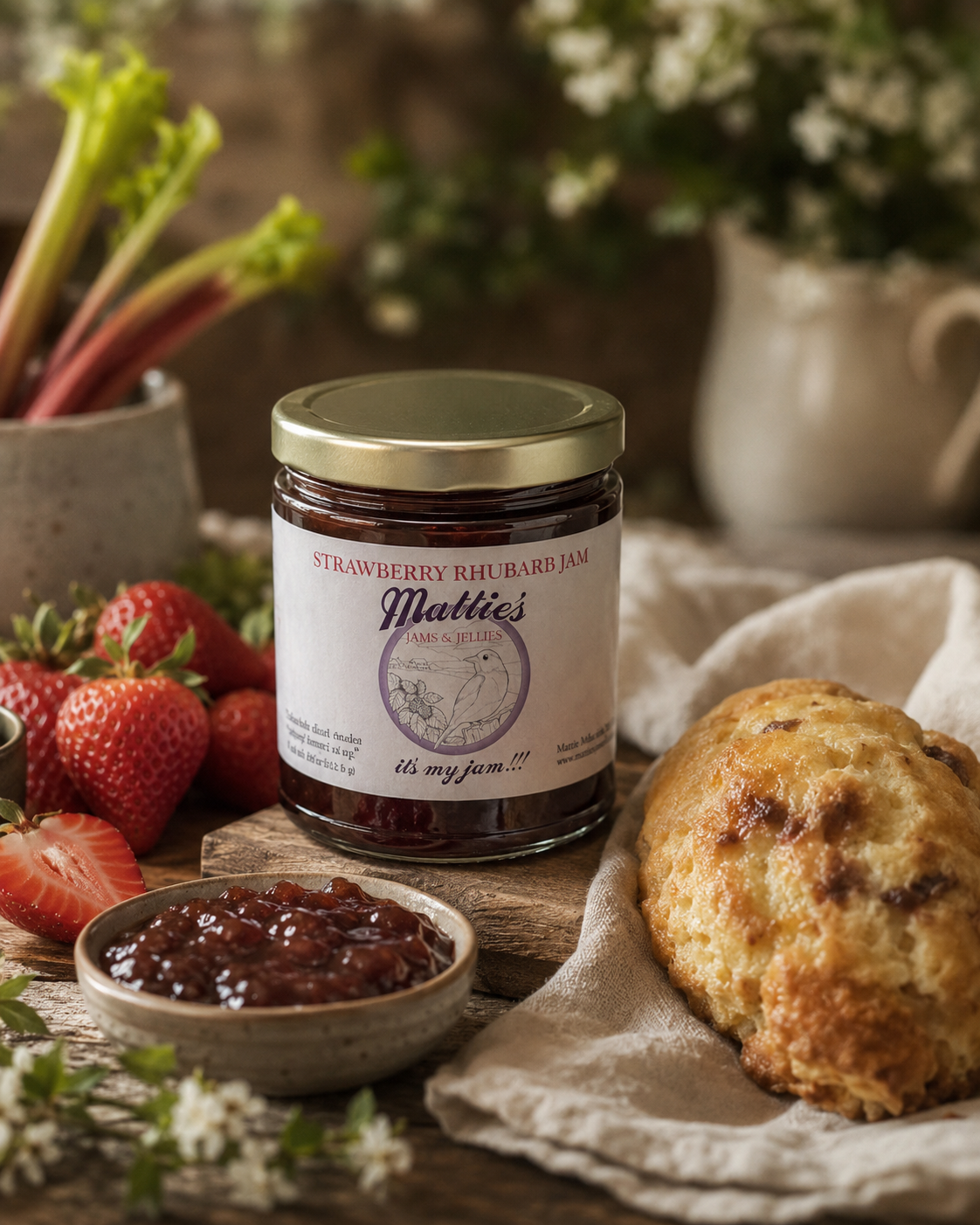 Strawberry Rhubarb Jam