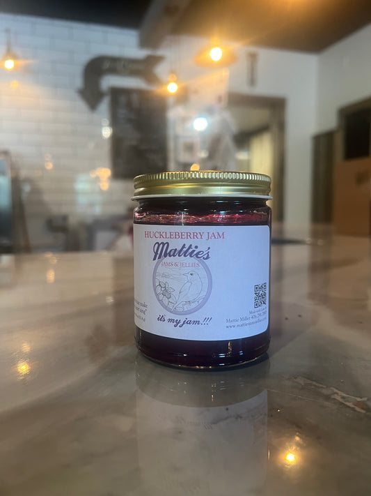 Homemade Huckleberry Jam